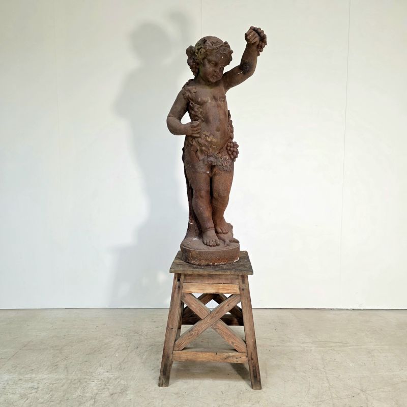 Grande statue en fonte milieu 20ème