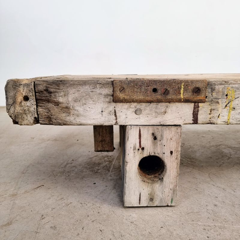 Raw coffee table c.1900. Alternate view