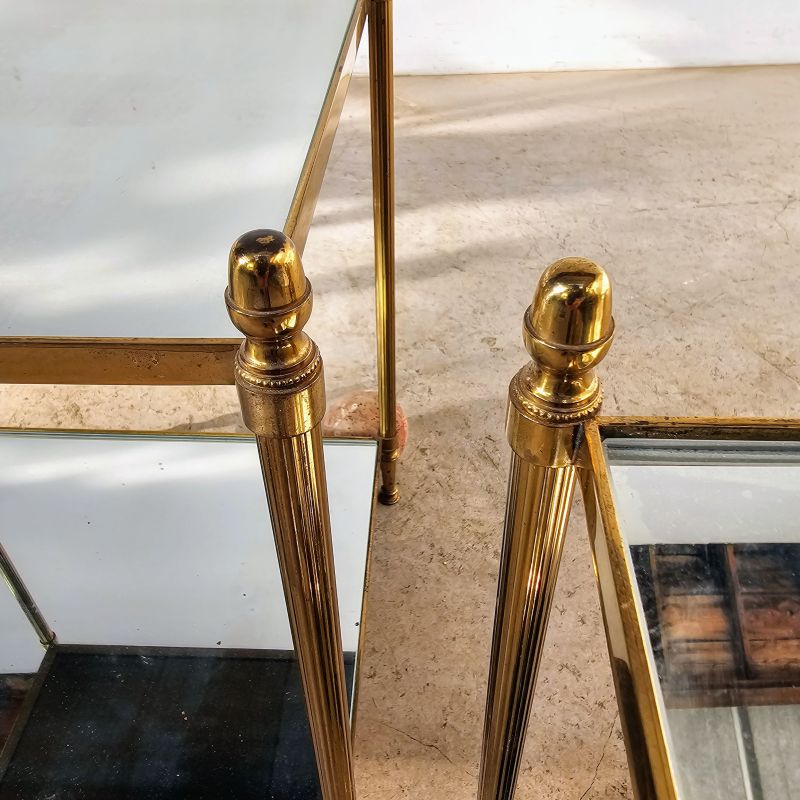 Pair of side table. Alternate view
