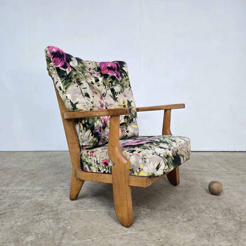 Guillerme Et Chambron , Fauteuil En Chêne , Edition Votre Maison,