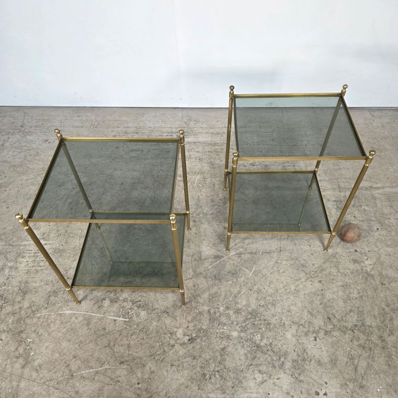 Nice pair of sides tables. Alternate view